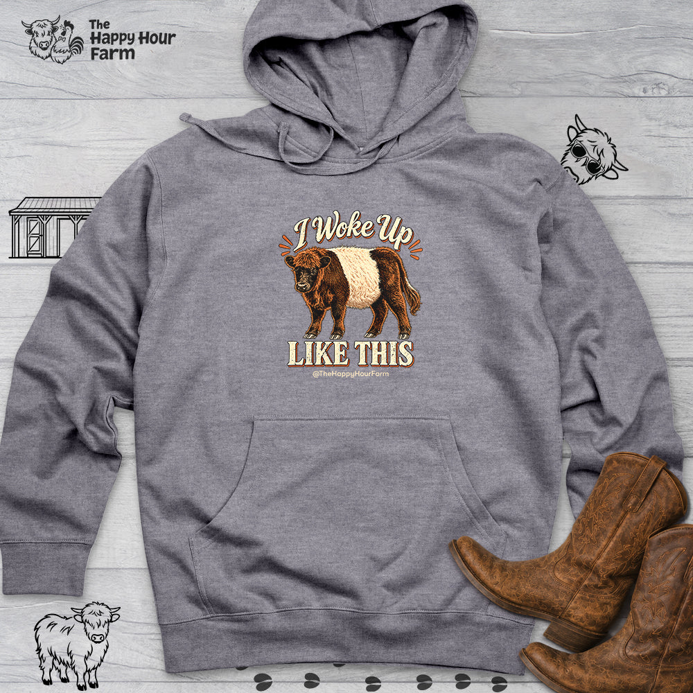 I Woke Up LIKE THIS Hooded Sweatshirt