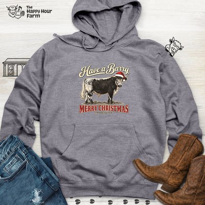 Have a Barry MERRY CHRISTMAS Hooded Sweatshirt
