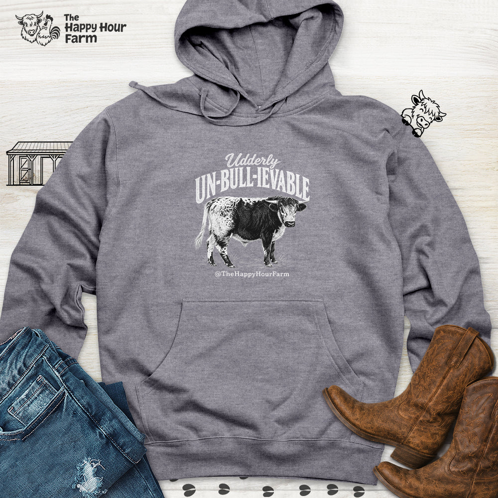 Udderly UN-BULL-IEVABLE Hooded Sweatshirt