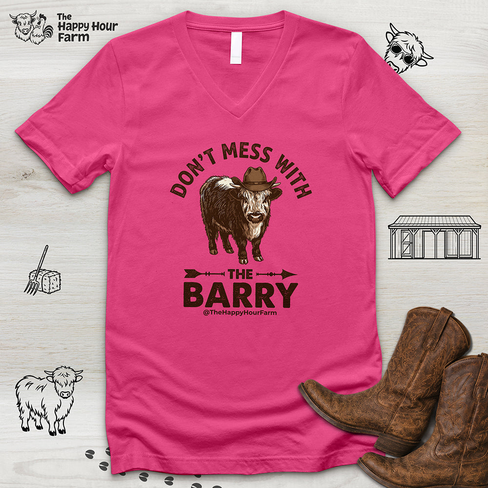 Don't Mess With the Barry V-Neck Tee