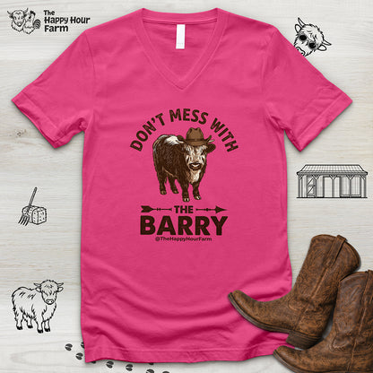 Don't Mess With the Barry V-Neck Tee
