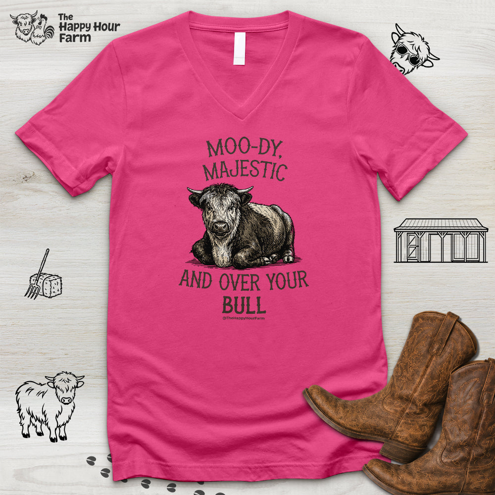 Moody Majestic V-Neck Tee