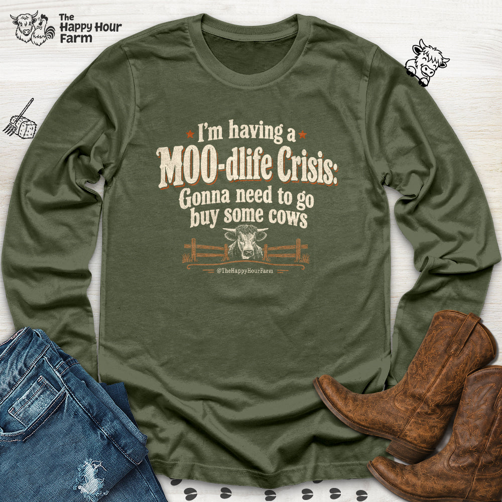 MOO-dlife Crisis Long Sleeve