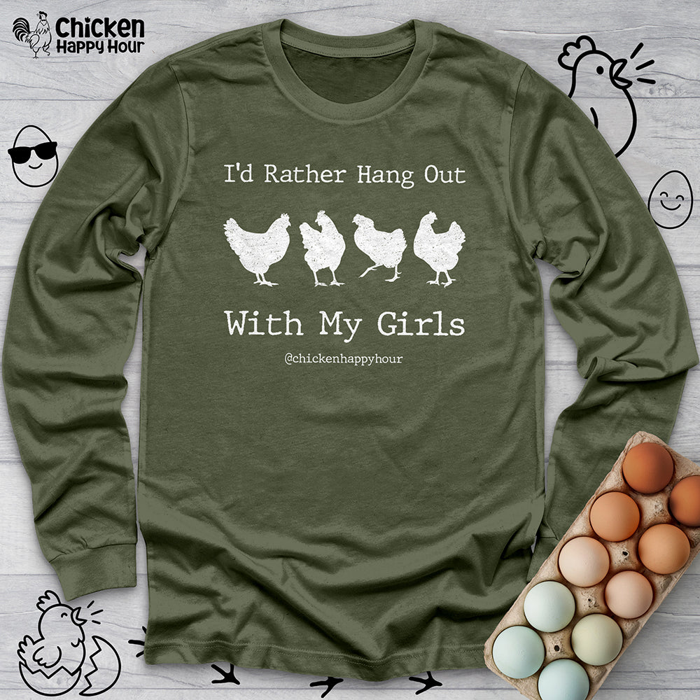 I'd Rather Hang Out Long Sleeve