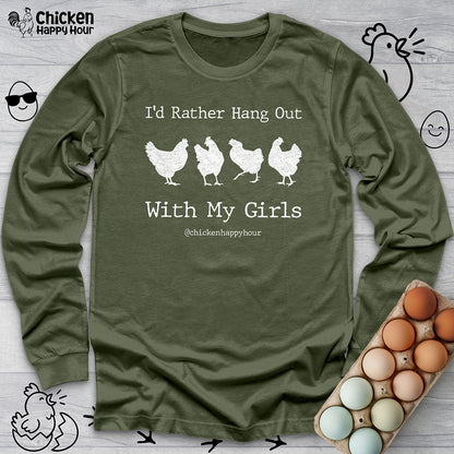 I'd Rather Hang Out Long Sleeve