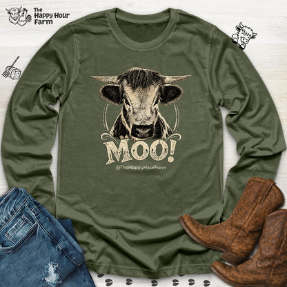 Moo! Long Sleeve