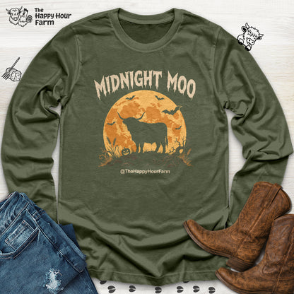 Midnight Moo Long Sleeve