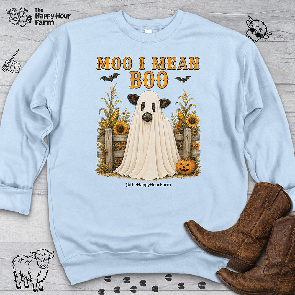 Moo I Mean Boo 2 Sweatshirt