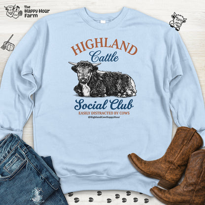 Highland Cattle Social Club Sweatshirt