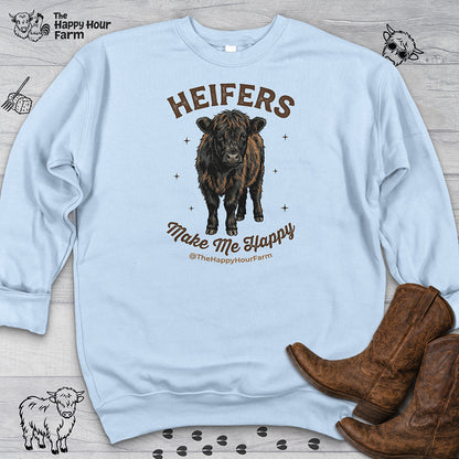 Heifers Make Me Happy Sweatshirt