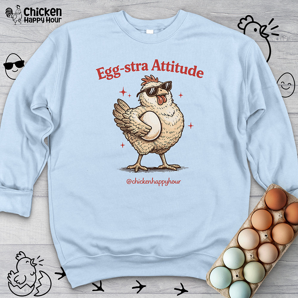 Egg-stra Attitude Sweatshirt