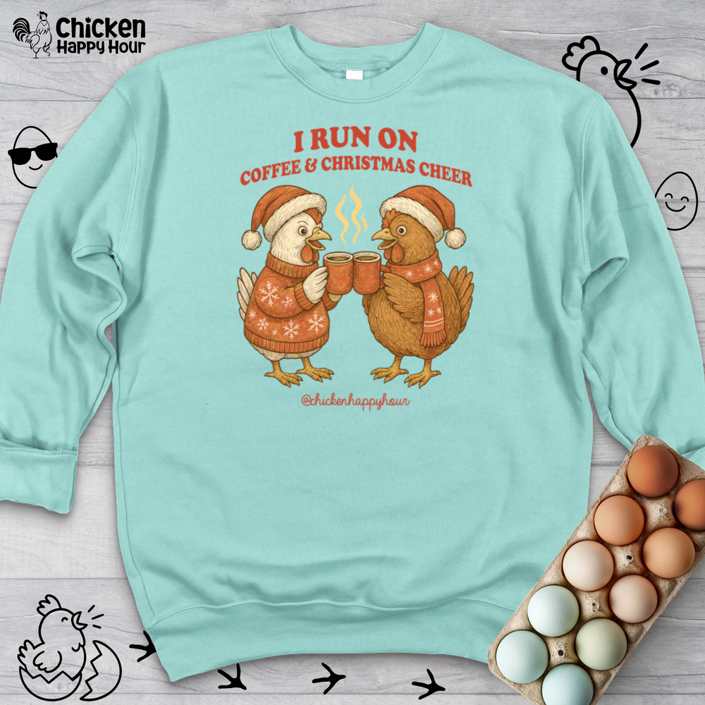 I Run on Coffee & Christmas Cheer Sweatshirt