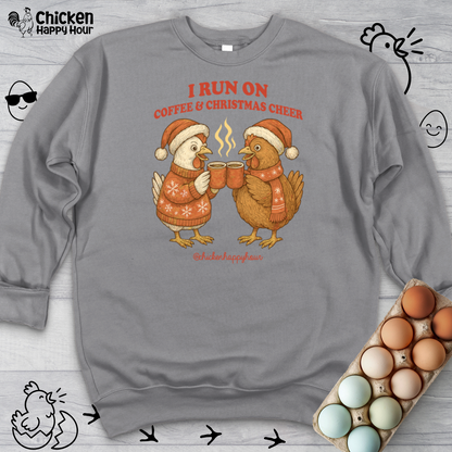 I Run on Coffee & Christmas Cheer Sweatshirt
