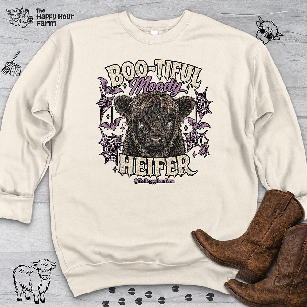 Bootiful Moody Heifer Sweatshirt