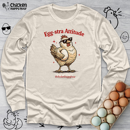Egg-stra Attitude Long Sleeve