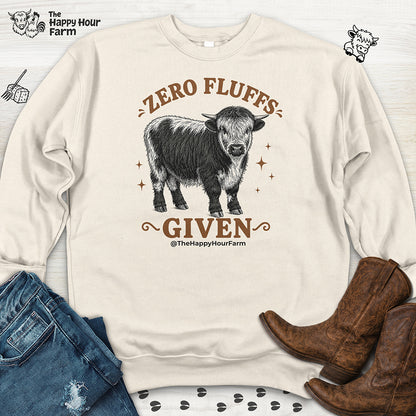 Zero Fluffs Given Sweatshirt