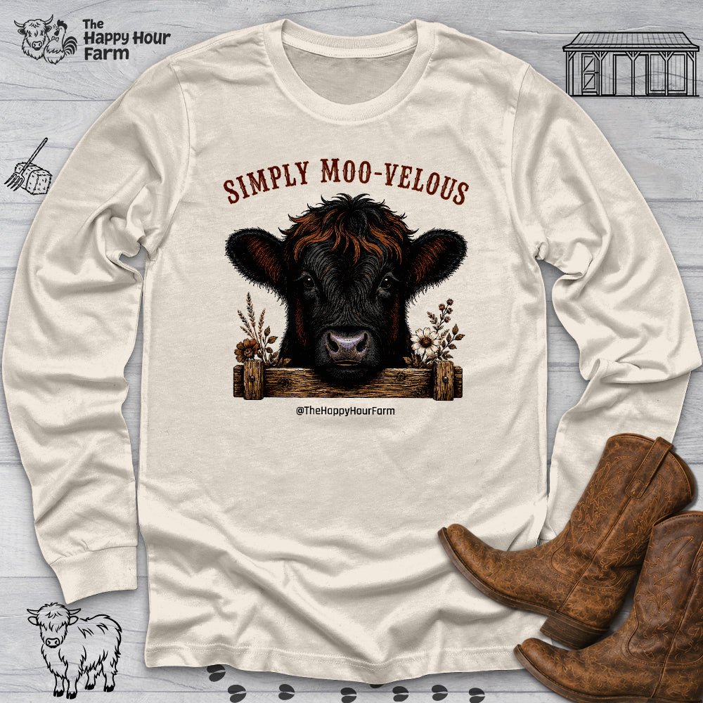 Simply Moo-Velous Long Sleeve