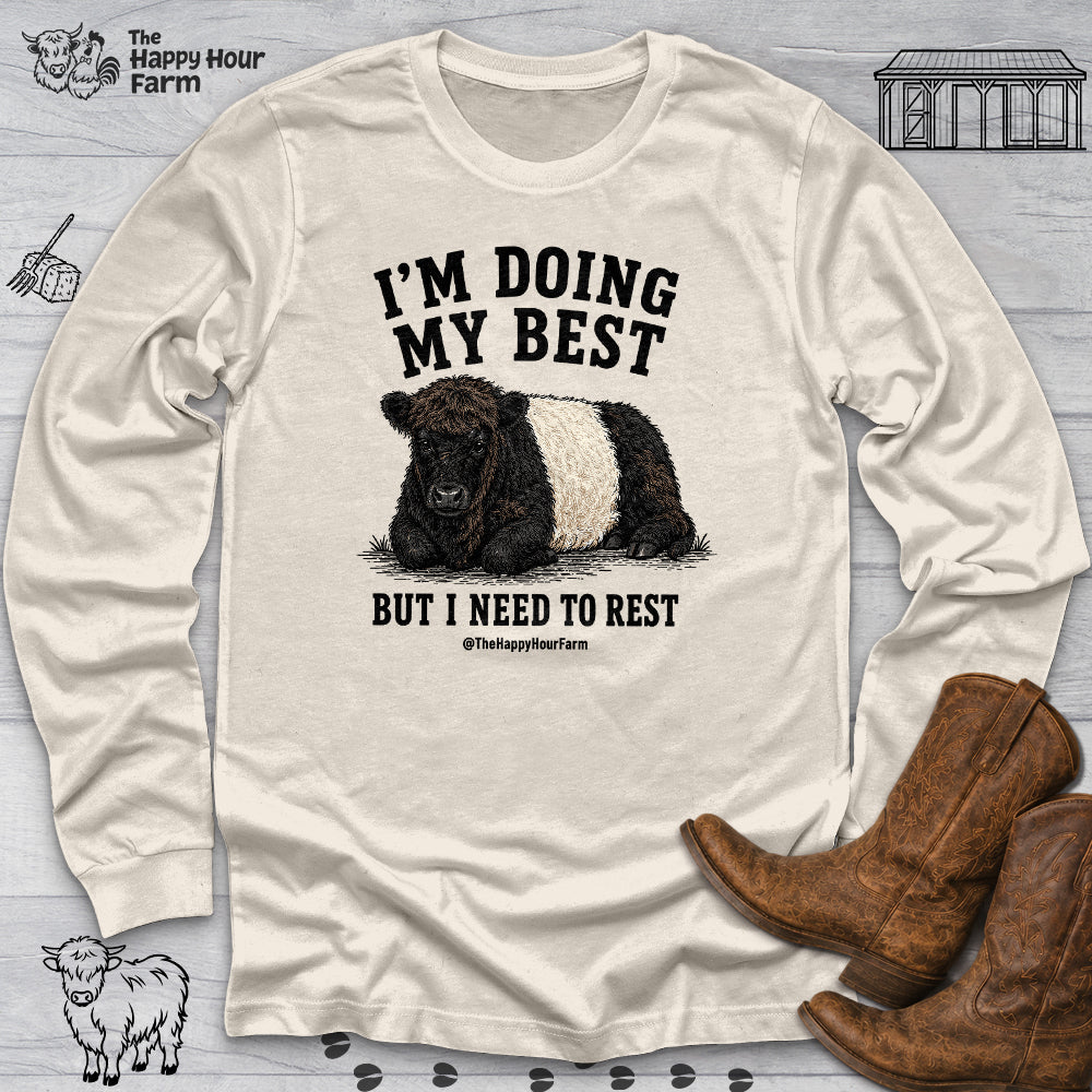 I'm Doing My Best Long Sleeve