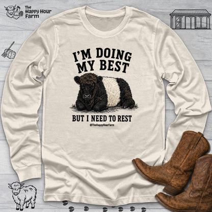I'm Doing My Best Long Sleeve