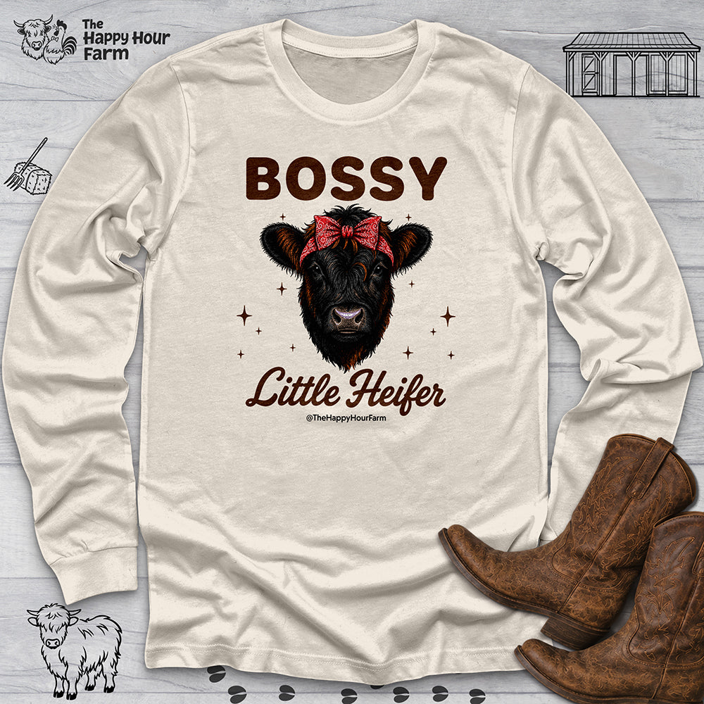 Stay Calm And Moo On Long Sleeve
