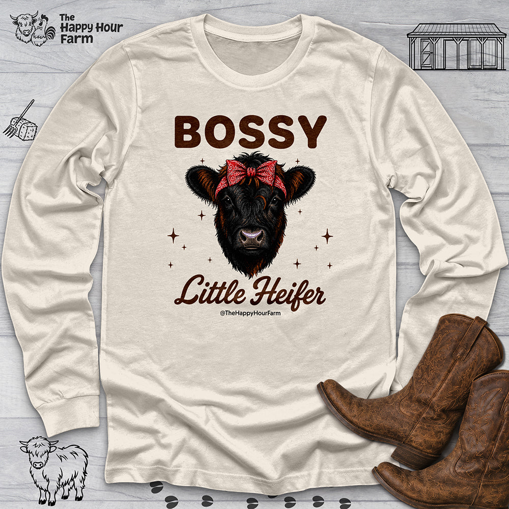 Bossy Little Heifer Long Sleeve