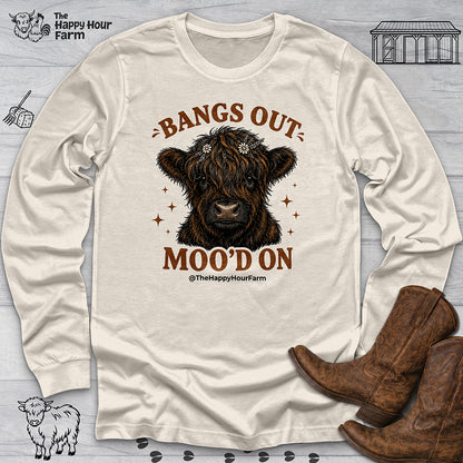 Bangs Out Moo'd On Long Sleeve