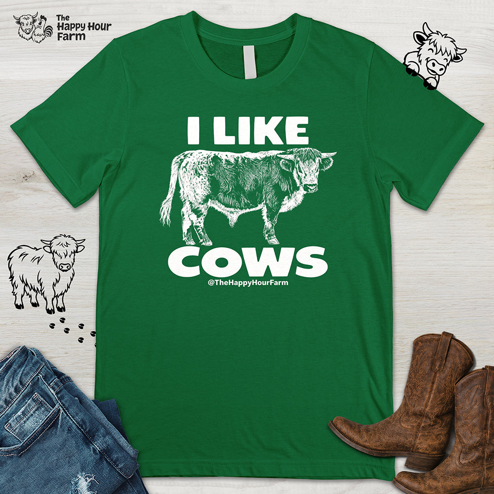 I Like Cows Unisex Tee