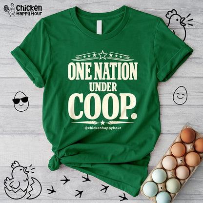 One Nation Under Coop Unisex Tee