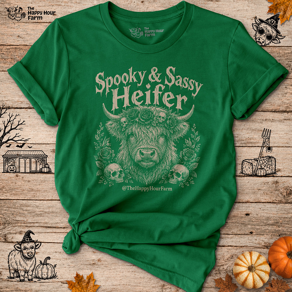Spooky & Sassy Heifer Unisex Tee