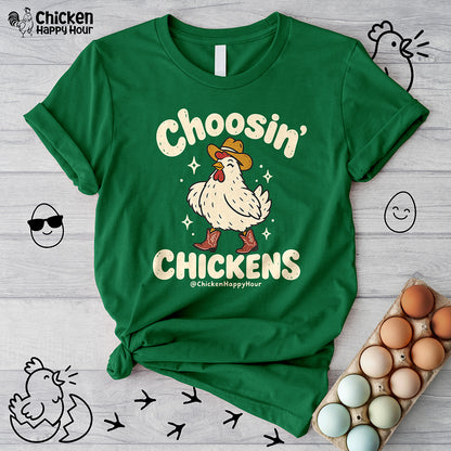 Choosin' CHICKENS Unisex Tee
