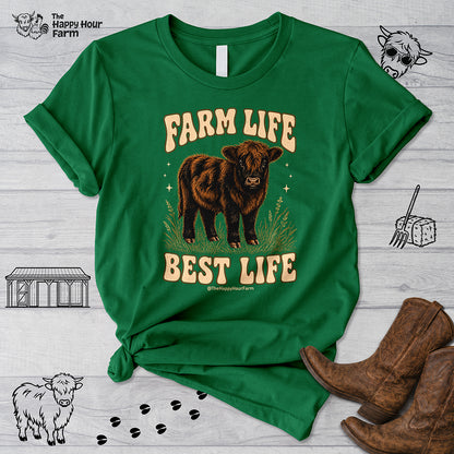 Farm Life Best Life Unisex Tee