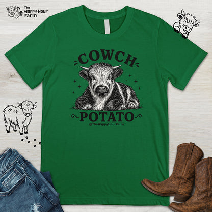 Cowch Potato Unisex Tee