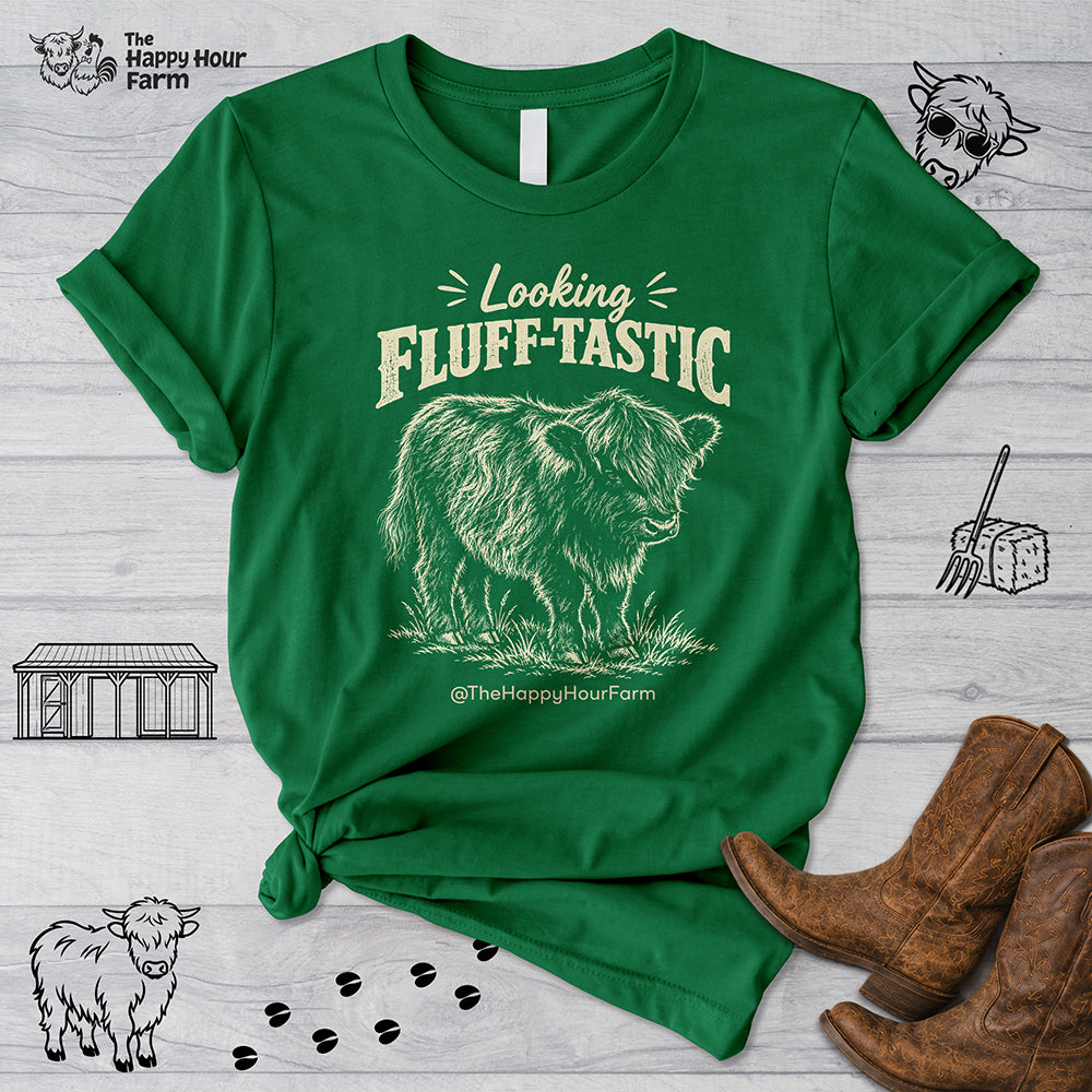Looking FLUFF-TASTIC Unisex Tee