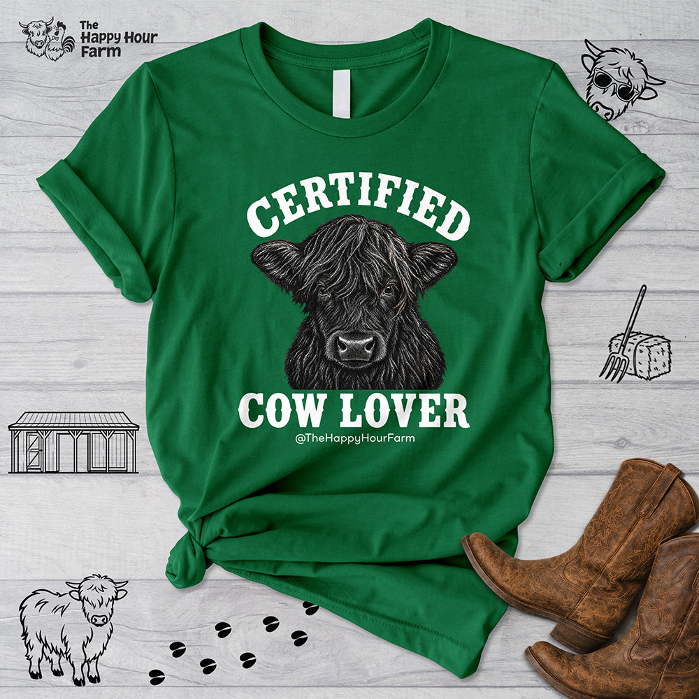Certified Cow Lover Unisex Tee