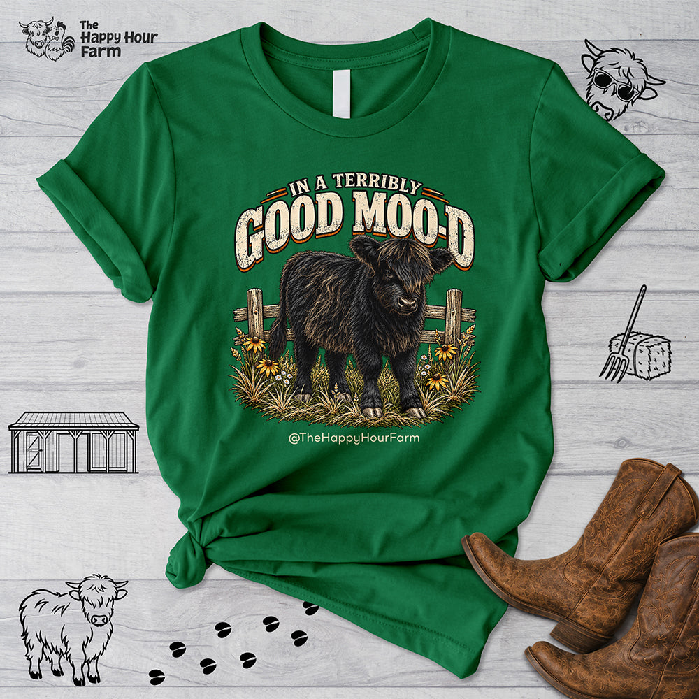 In a Terribly GOOD MOO-D Unisex Tee