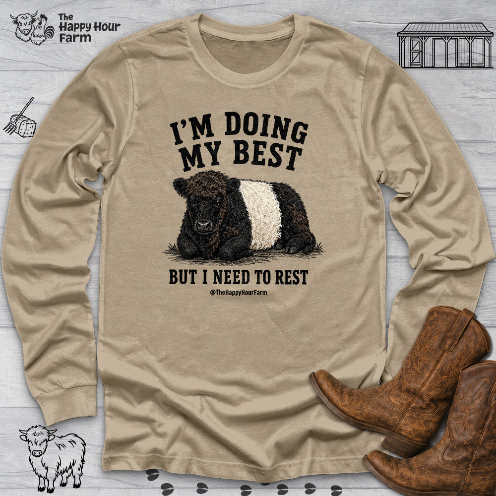 I'm Doing My Best Long Sleeve