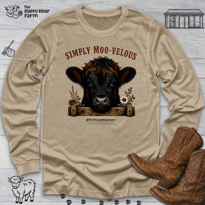 Simply Moo-Velous Long Sleeve