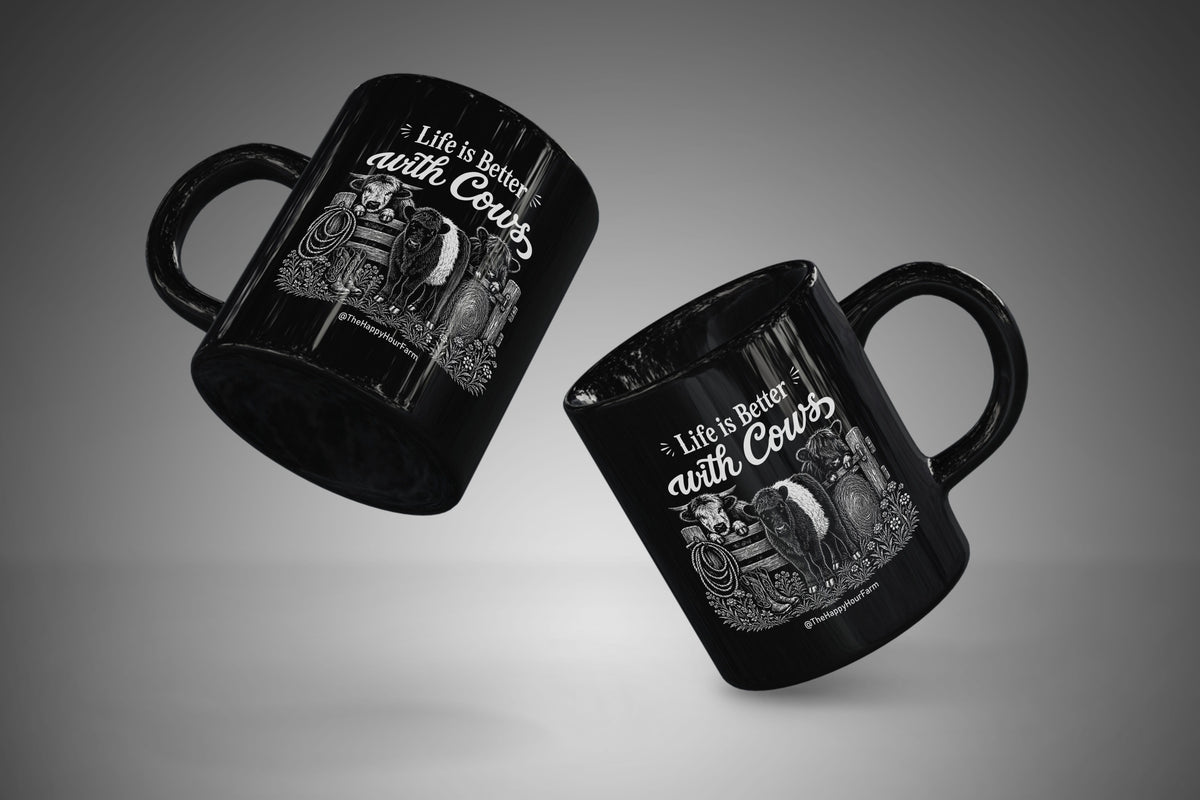 Life is Better with Cows Coffee Mug