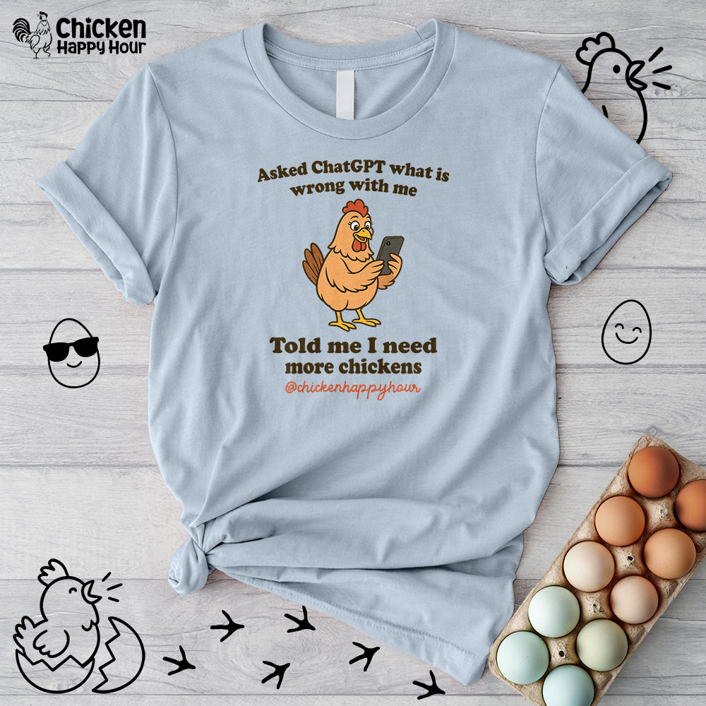 Asked CHATGPT What is Wrong Unisex Tee