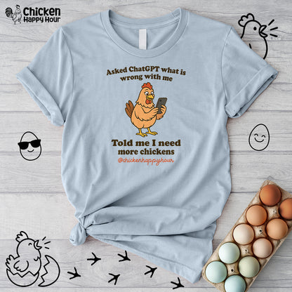 Asked CHATGPT What is Wrong Unisex Tee