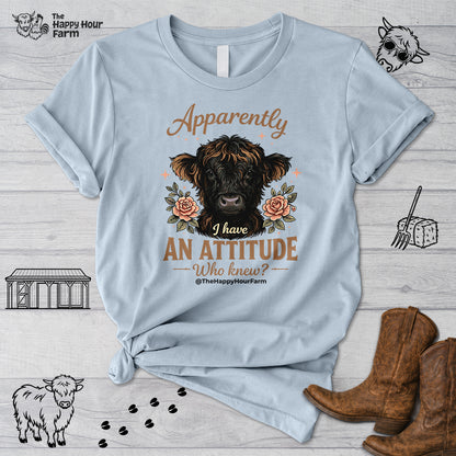 Apparently I Have an Attitude 2 Unisex Tee