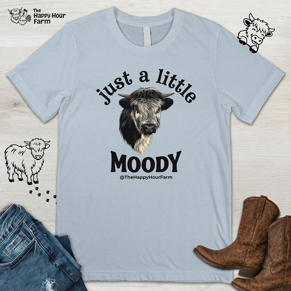 Just a Little Moody Unisex Tee
