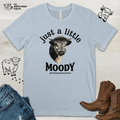 Just a Little Moody Unisex Tee