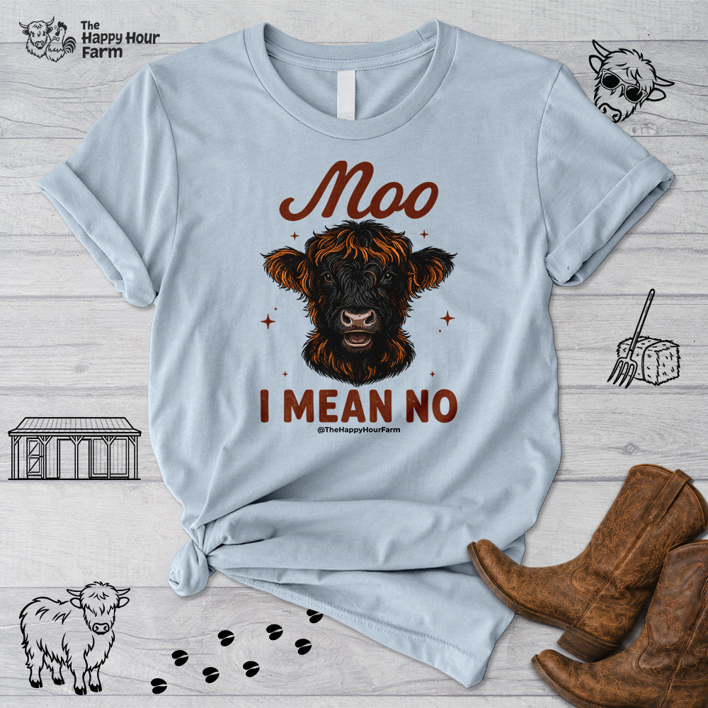 Moo I Mean No Unisex Tee