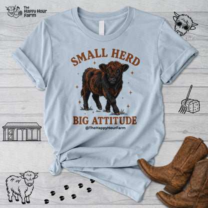 Small Herd Big Attitude Unisex Tee
