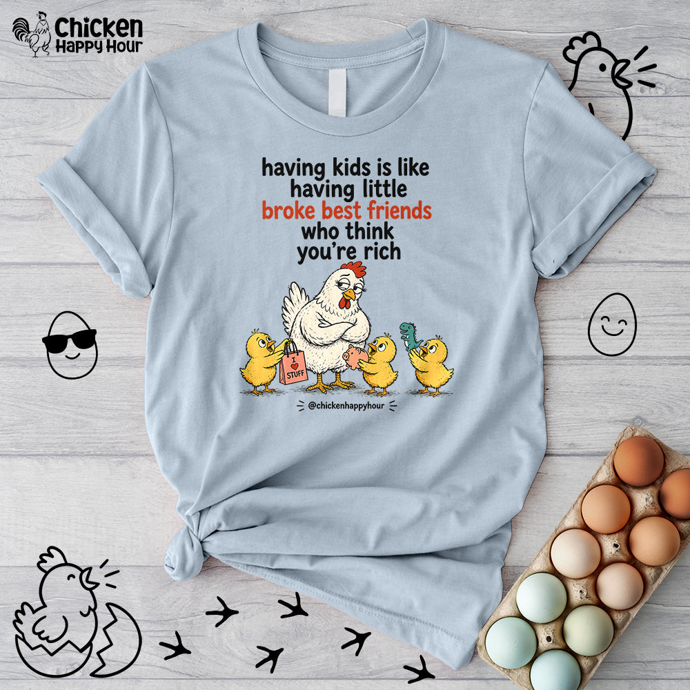 Having Kids Unisex Tee