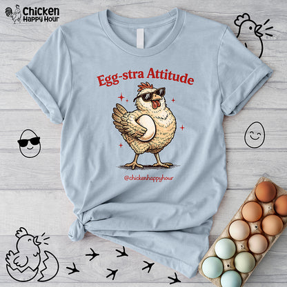 Egg-stra Attitude Unisex Tee