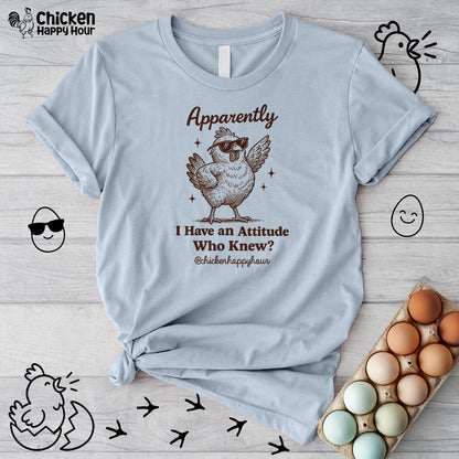 Apparently I Have Attitude Unisex Tee