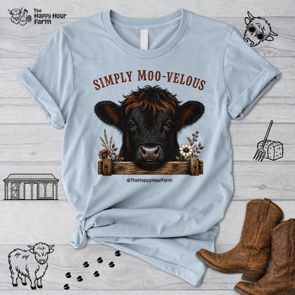 Simply Moo-Velous Unisex Tee
