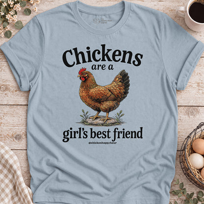 Chickens Are A Girl’s Best Friend Unisex Tee
